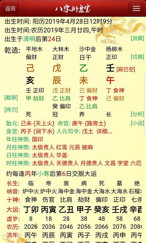 八字看性格|八字性格分析 (个人命盘详解 (免费版))